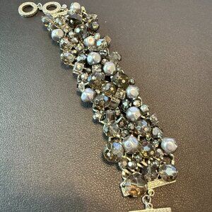 Vintage Premier Designs Beaded Bracelet – 9in.